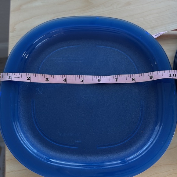 Tupperware Bowls Plates Cups Blue Set of 7 - Picture 12 of 15